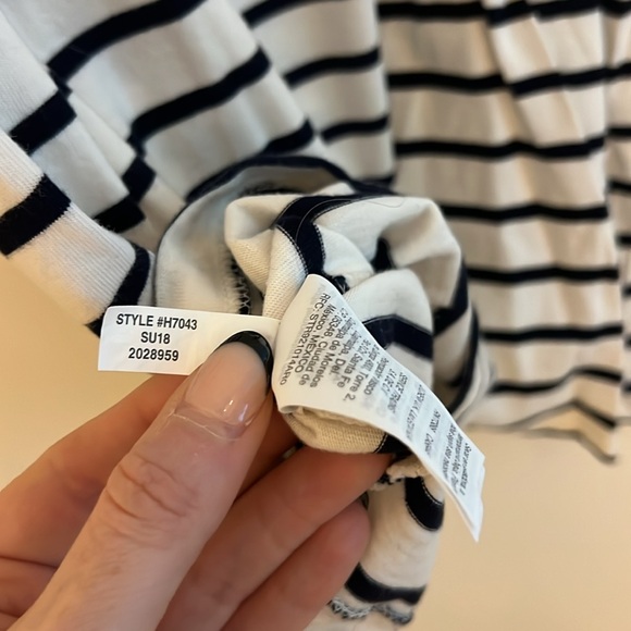 J.Crew Factory Size XS Striped Dress - Picture 16 of 17